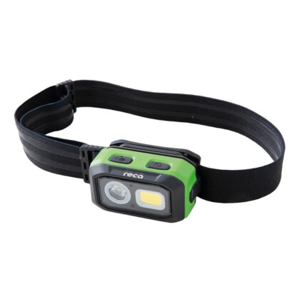 Multifunkční čelovka a univerzální svítilna.