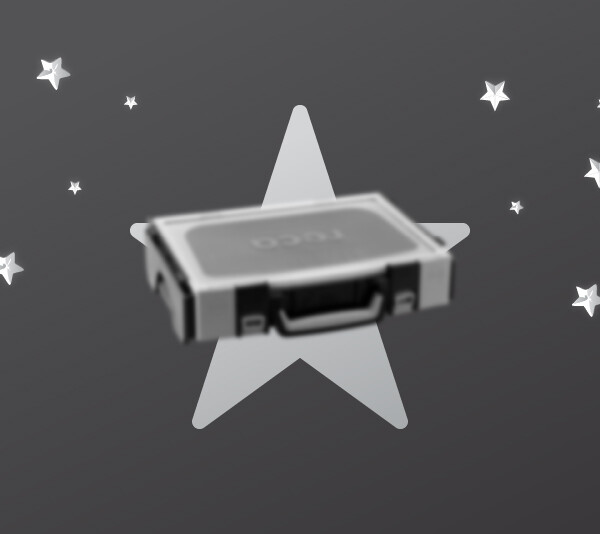 RECA VISO kufr s průhledným víkem, prázdný - akční nabídka skončila