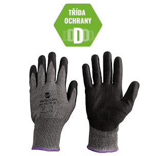 RECA Protect 206 – pracovní rukavice s ochranou proti proříznutí, třída D
